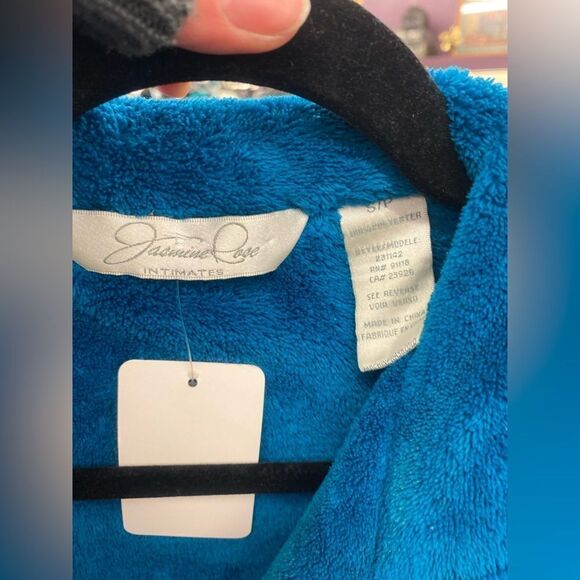 Jasmin Rose small aqua full length robe - Picture 2 of 3